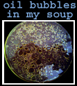 oil bubbles